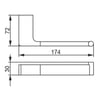 Nero Astra Toilet Roll Holder gallery image