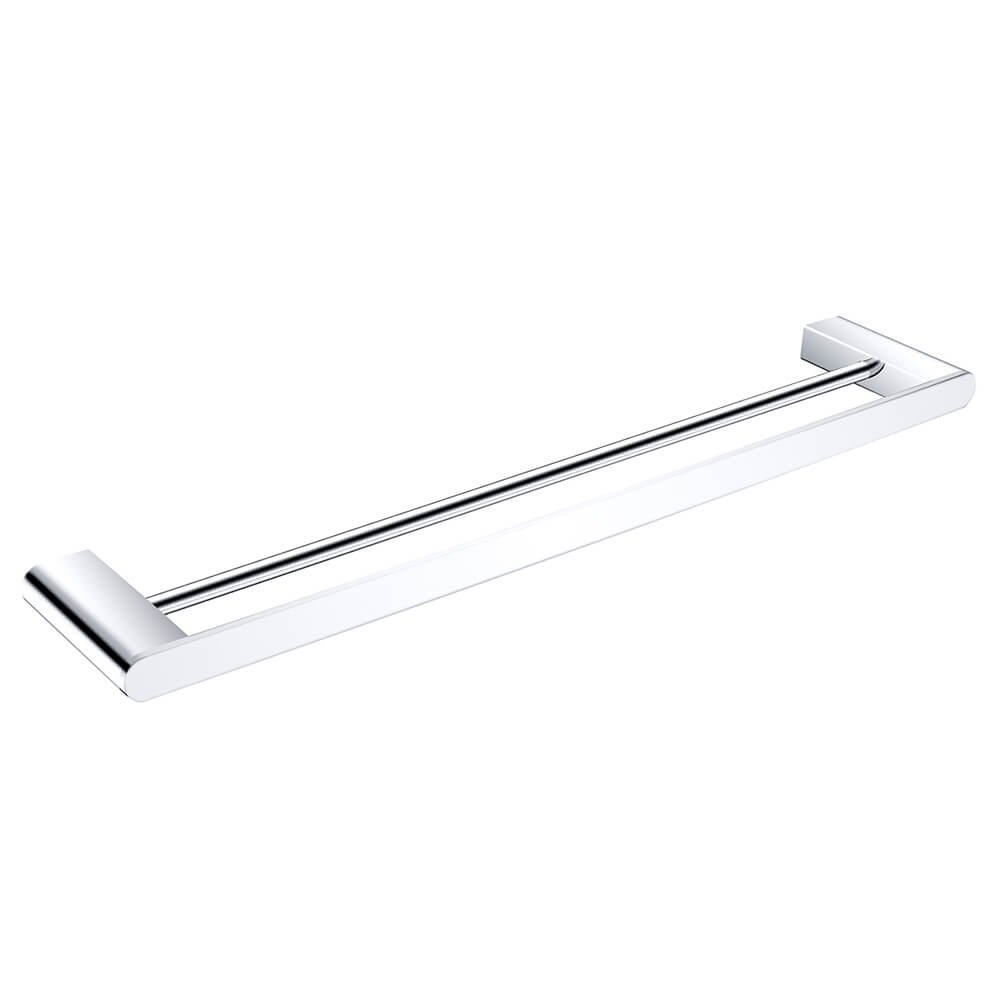 Nero Bianca Double Towel Rail