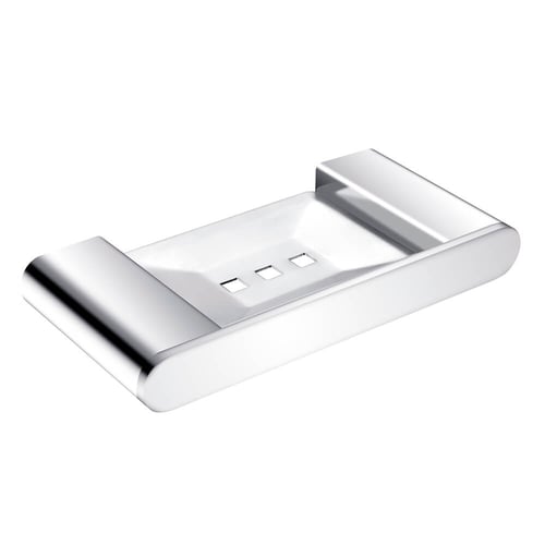 Nero Bianca Metal Soap Dish