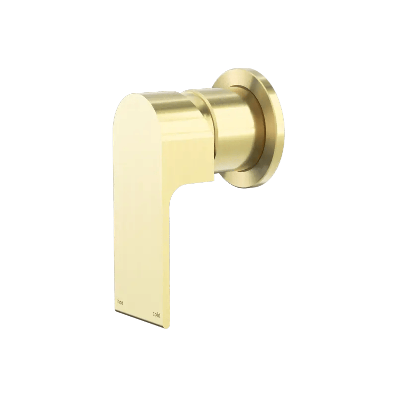Nero Bianca Round Plate Shower Mixer