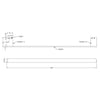 Nero Bianca Towel Rail gallery image