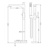 Nero Celia Floor Mount Bath Filler gallery image