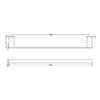 Nero Celia Towel Rail gallery image