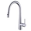 Nero Dolce Goose Neck Pull Out Sink Mixer With Veggie Spray