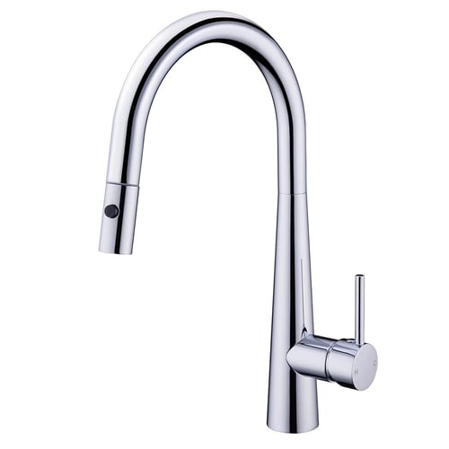 Nero Dolce Goose Neck Pull Out Sink Mixer With Veggie Spray