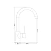 Nero Mecca Goose Neck Sink Mixer gallery image