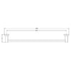 Nero Mecca Towel Rail gallery image