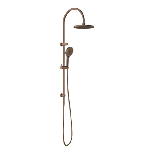 Nero Opal Twin Shower Rail Set