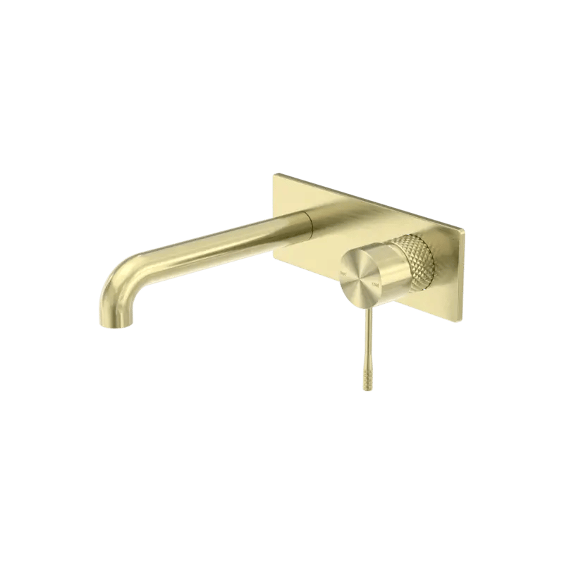 Nero Opal Wall Basin Mixer