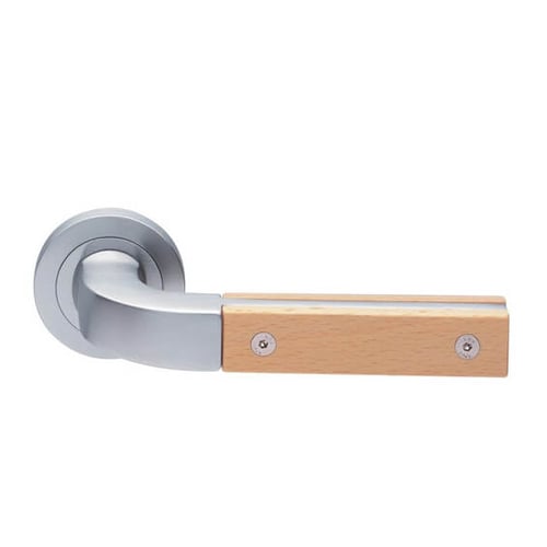 Quadra Lever On Round Rose