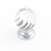 25mm Trans Crystal Polished Chrome