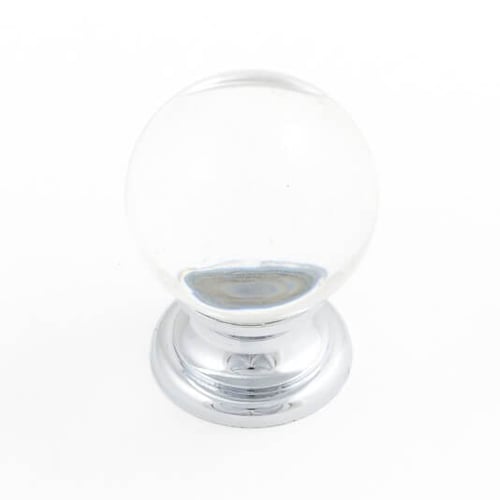 25mm Trans Crystal Polished Chrome