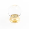 25mm Trans Crystal Polished Gold