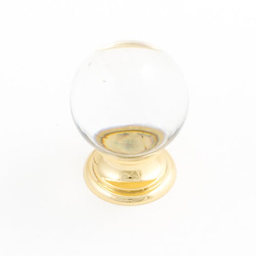 25mm Trans Crystal Polished Gold