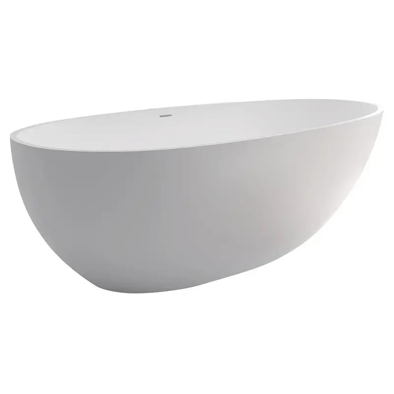 Stone Bahama Rectangular Free Standing Bathtub
