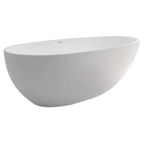 Stone Bahama Rectangular Free Standing Bathtub