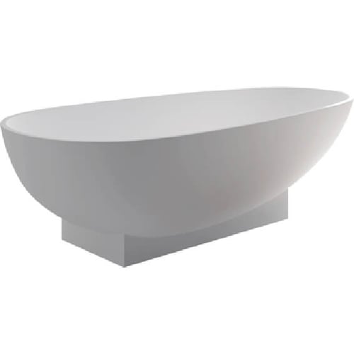 Stone Lagoona Oval Free Standing Bathtub
