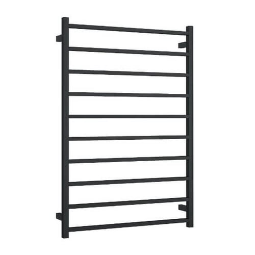 Straight / Round 10 Bar Heated Towel Ladder