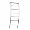 Straight / Round 6 Bar Heated Towel Ladder With Shelf Dimensions 580mm x 1190mm x 225mm