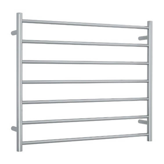 Straight / Round 7 Bar Heated Towel Ladder 2