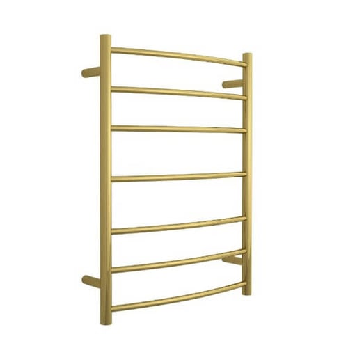 Straight / Round 7 Bar Heated Towel Ladder 3