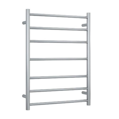 Straight / Round 7 Bar Heated Towel Ladder