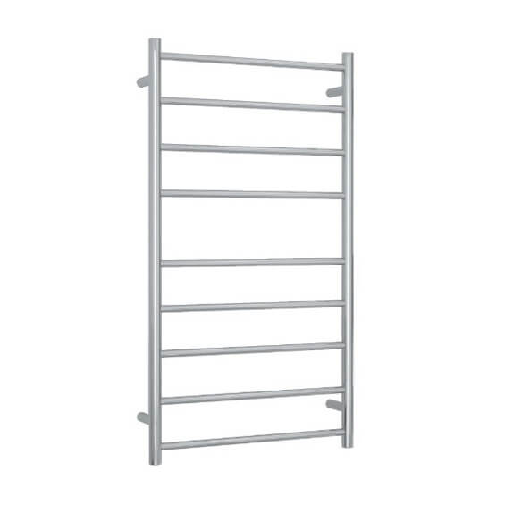 Straight / Round 9 Bar Heated Towel
