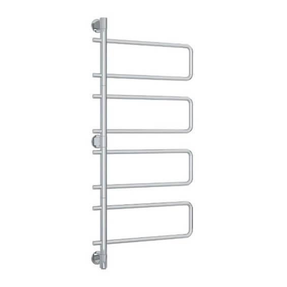 Straight / Round Swivel 8 Bar Heated Towel Ladder