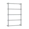 Straight / Round With Ball Detail 5 Bar Heated Towel Ladder