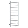 Straight / Square 10 Bar Heated Towel Ladder