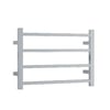 Straight / Square 4 Bar Heated Towel Ladder