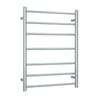 Straight / Square 7 Bar Heated Towel Ladder With Switch