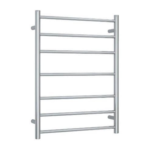 Straight / Square 7 Bar Heated Towel Ladder With Switch