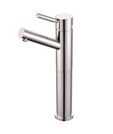 Tall Dolce Basin Mixer With Angled Spout