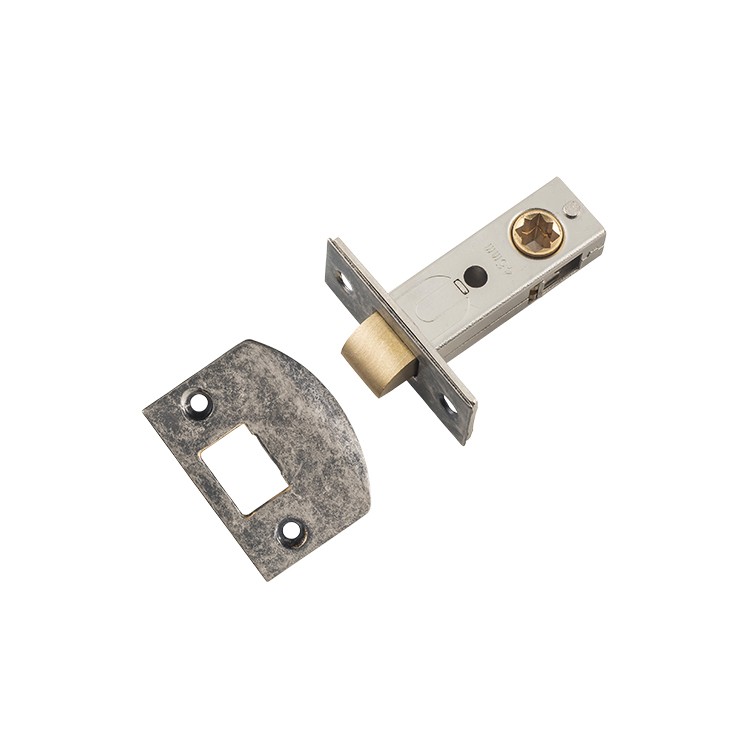 Tradco 45mm &amp; 60mm Backset Split Cam Tube Latch &amp; Strike