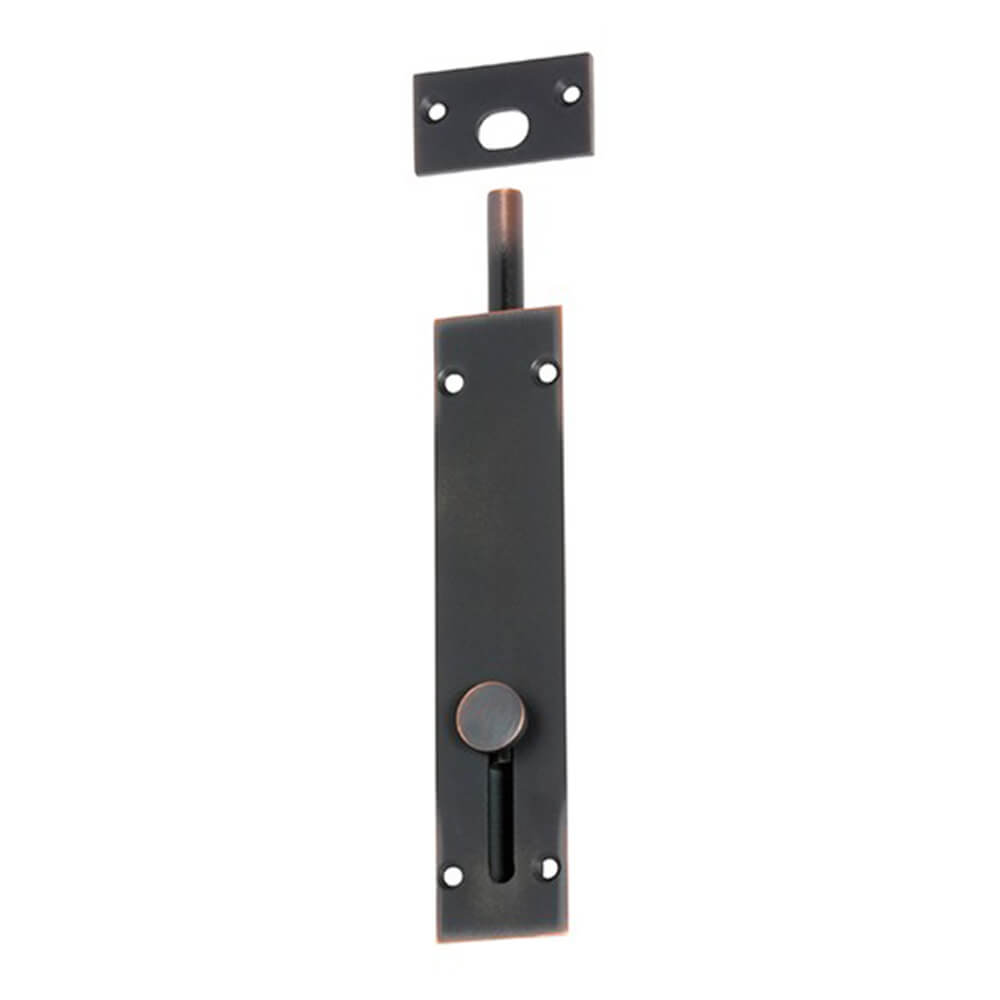 Tradco Solid Brass Reverse Barrel Bolt