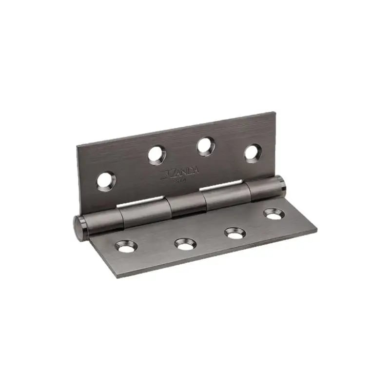 Zanda Graphite Nickel Door Hinges