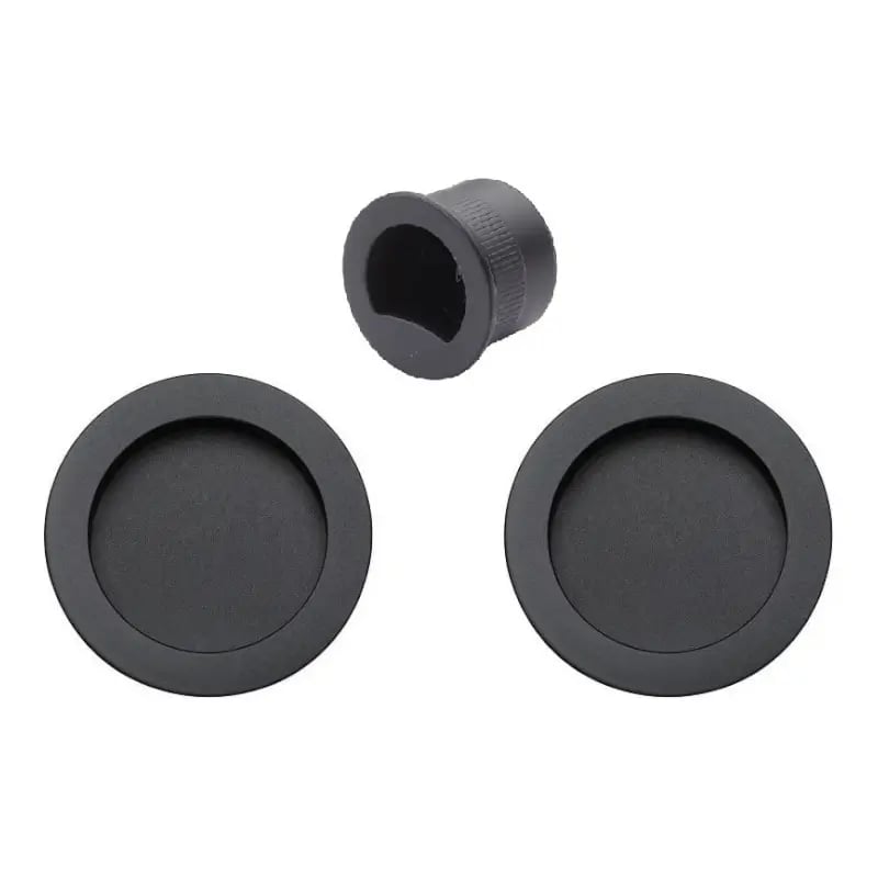 Zanda Matte Black Visca Sliding Door Hardware