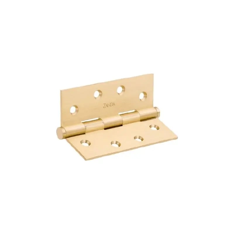Zanda Satin Brass Door Hinges
