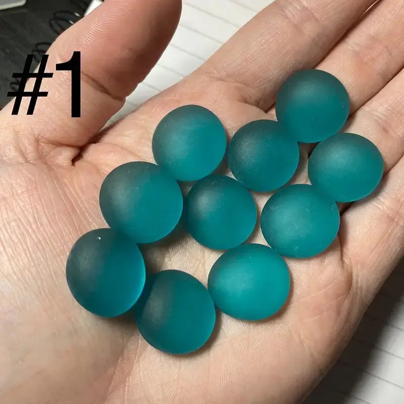 Flat Marbles & Stones