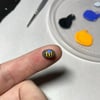 Tiny Bee on a Tiny Stone gallery image