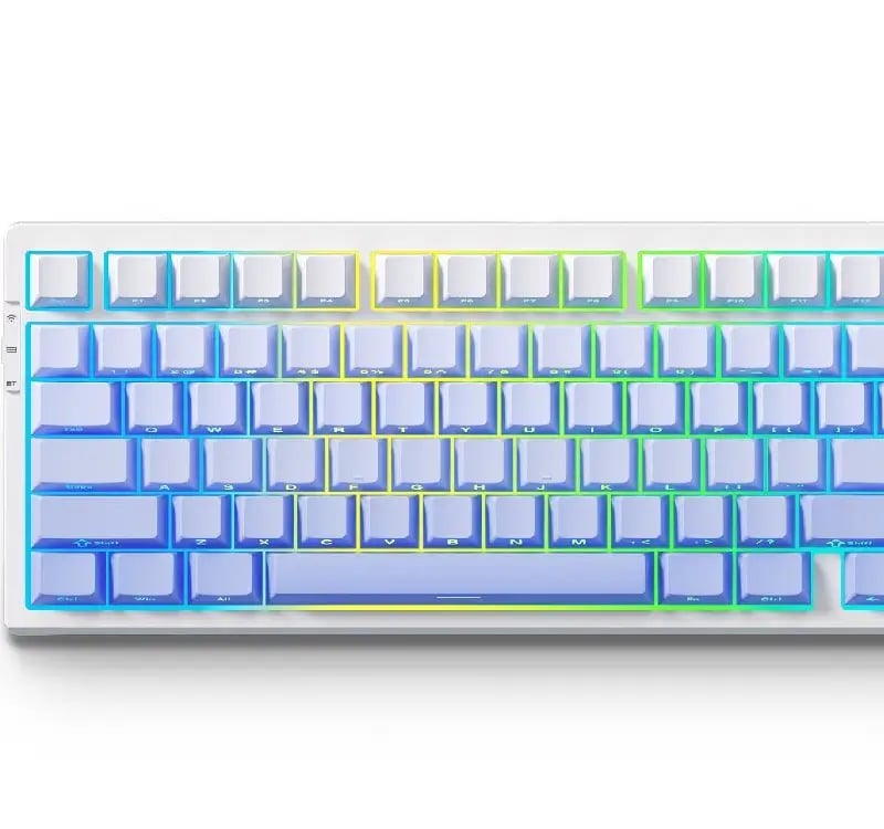 MCHOSE G75 Pro RGB Glacier Wireless Mechanical Keyboard, Matcha SW