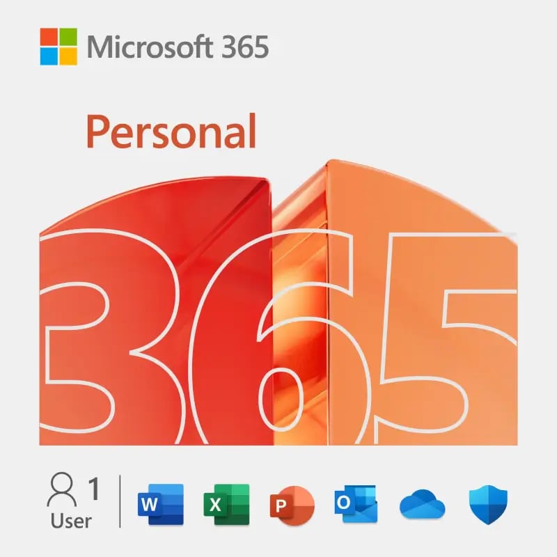 Microsoft 365 Personal ESD, 1 Year Subscription