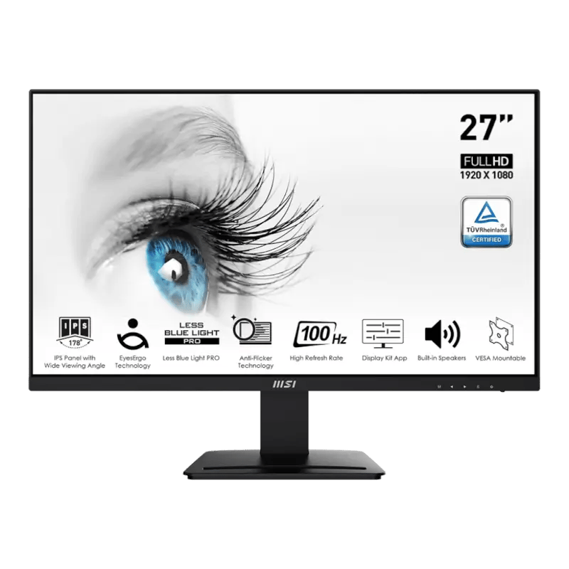 MSI PRO MP Series 27inch 100Hz FHD IPS Monitor