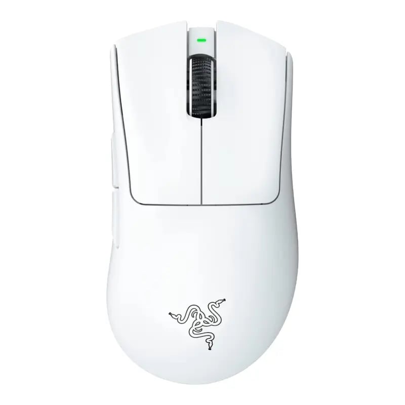 Razer DeathAdder V3 Pro Wireless Gaming Mouse, White