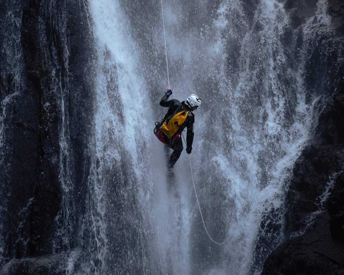 Experience the thrill of canyoning in Scotland's stunning natural landscapes with our small-group tours. Led by experienced guides, you'll explore waterfalls, gorges, and rapids in a safe and fun environment.