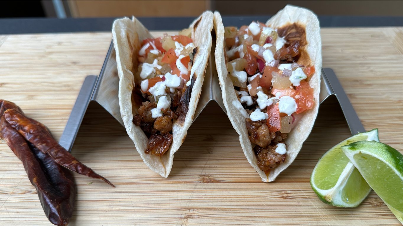 BBQ Pork Tacos by EveryPlate | Meal Kit Sundays