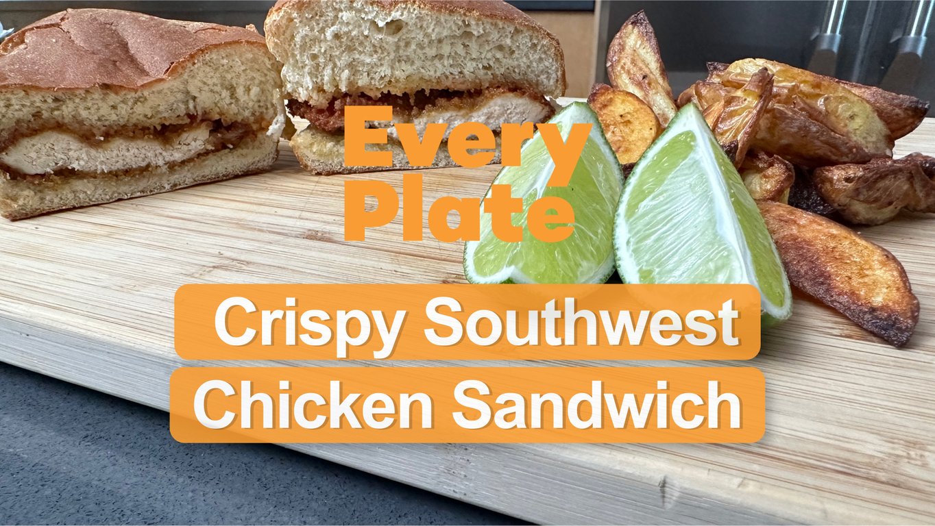 Spicy Southwest Chicken Sandwich with Pickled Jalapeño