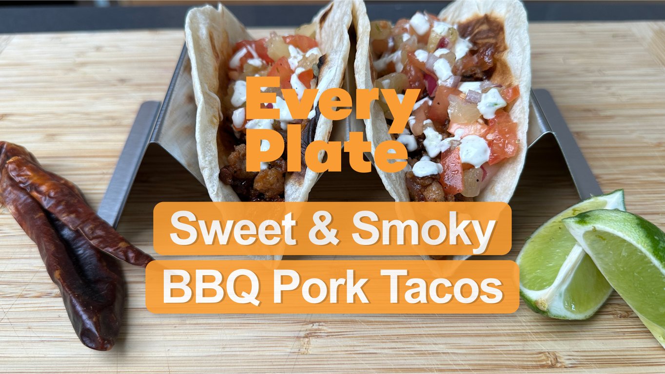 Image of Sweet & Smoky BBQ Pork Tacos