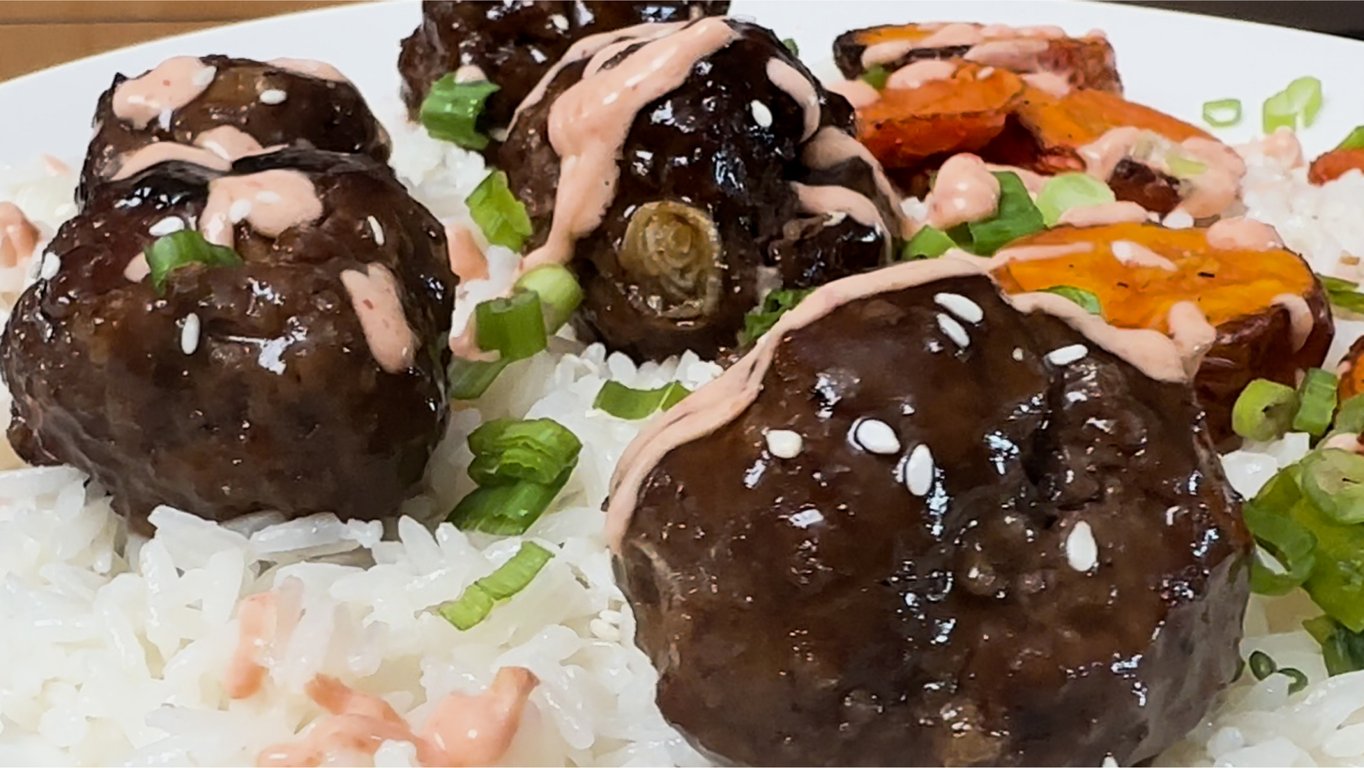 Beef Bulgogi Meatballs by HelloFresh | Meal Kit Sundays